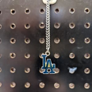 LA DODGERS necklace